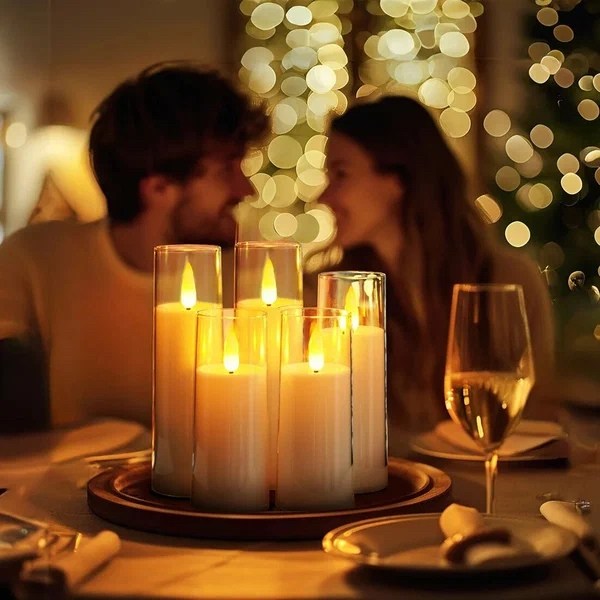 светодиодная свеча,свеча на батарейках,набор свечи светодиодные,искусственные свечи,свеча led