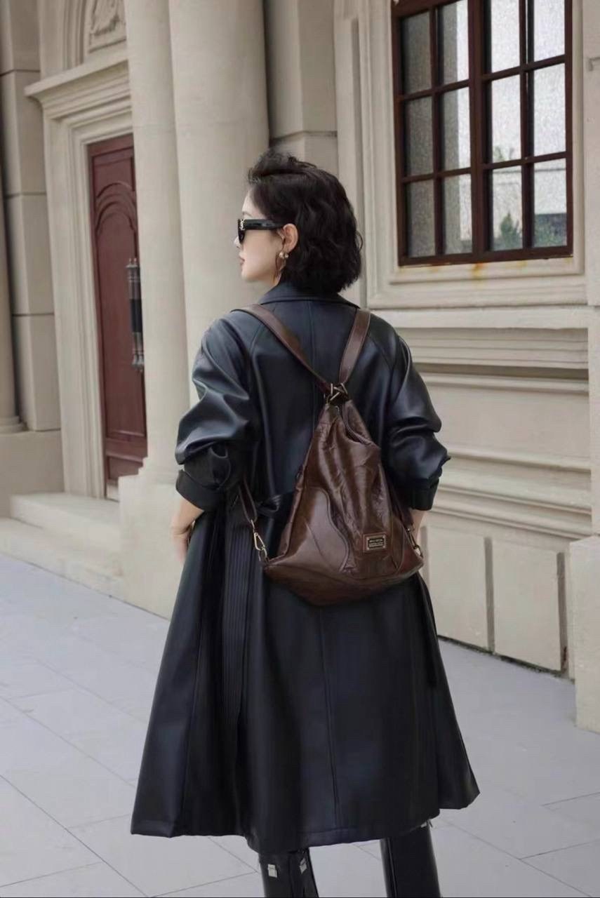 длинный кожаный плащ,женский кожаный плащ,тренч кожаный женский,плащ из искусственной кожи,тренч кожаный