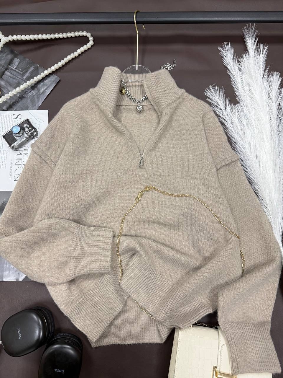 свитер с замком,кофта с замком,кофта с застежкой,свитера женские,свитер кофта оверсайз