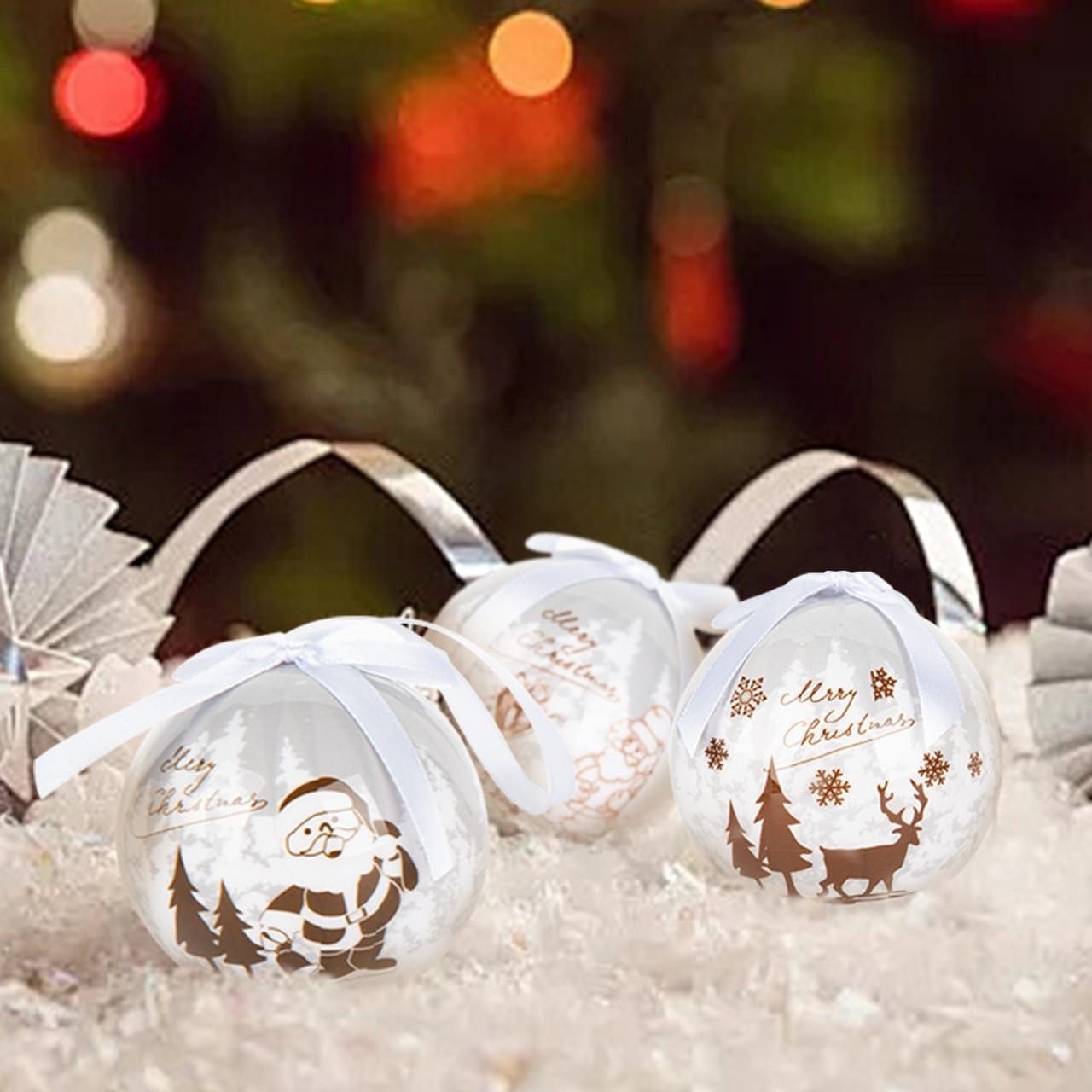 новогодний набор елочных шаров 7 шт,набор елочных шаров,набор елочных шаров в коробке,новогодний набор елочных шаров,елочные шары набор