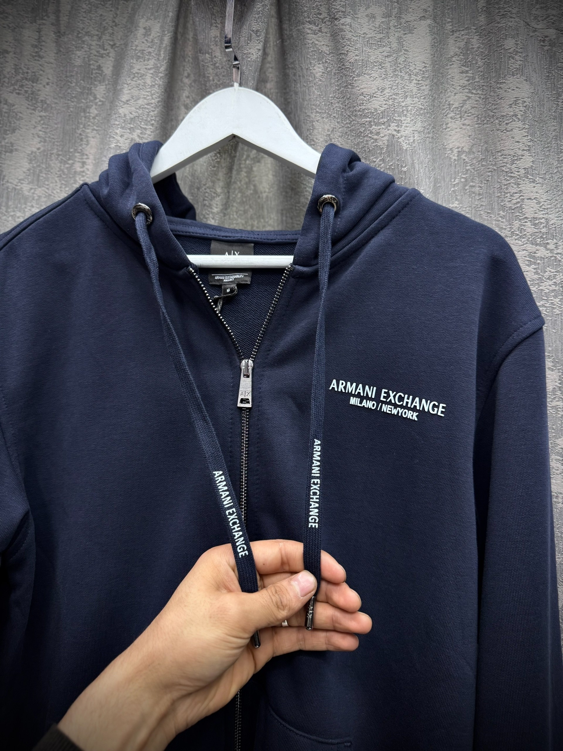 мужская толстовка armani exchange,толстовка с капюшоном на молнии armani exchange,кофта мужской,толстовка armani exchange толстовка,толстовка