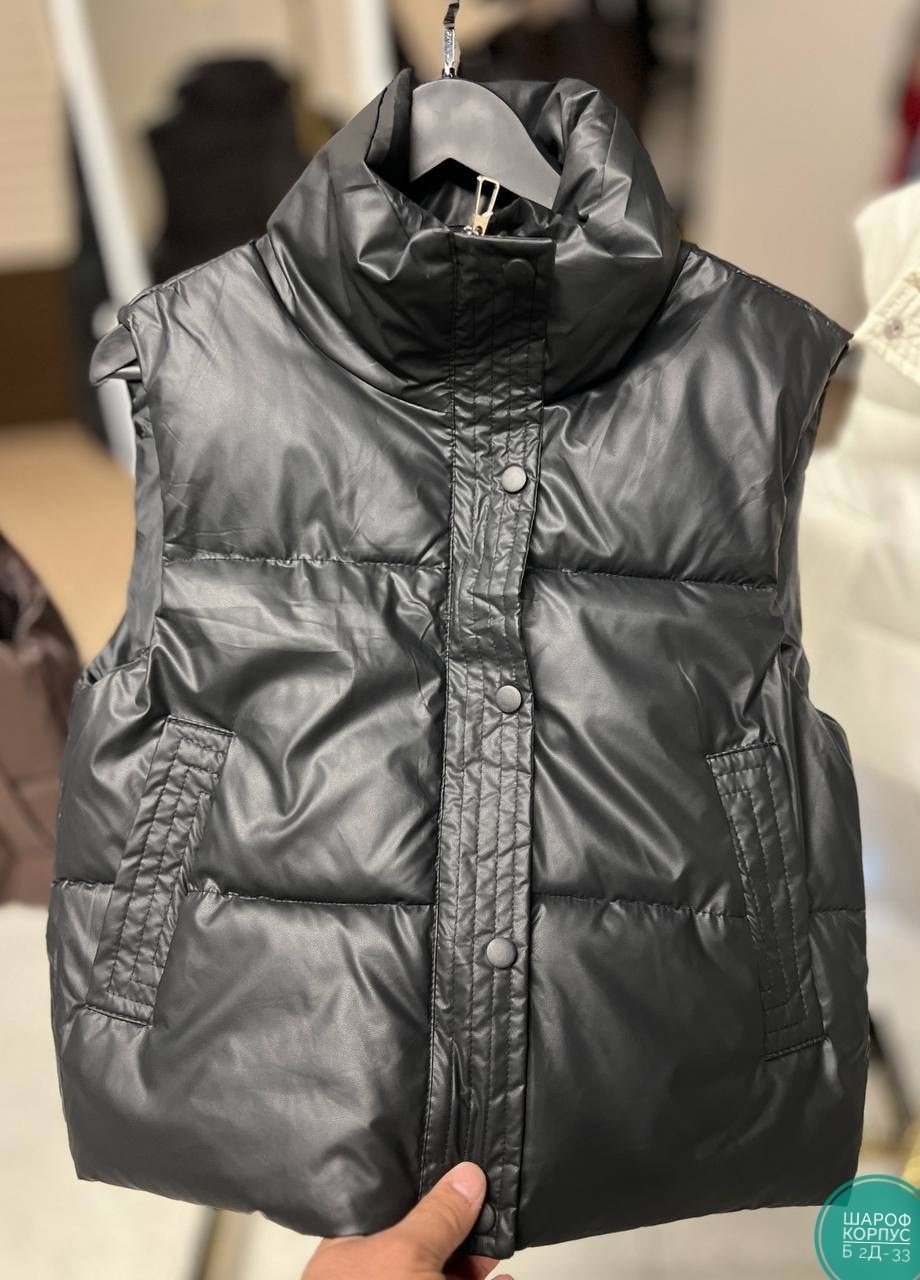 жилетка женская,жилет,жилет женский,теплый жилет,кожаный жилет