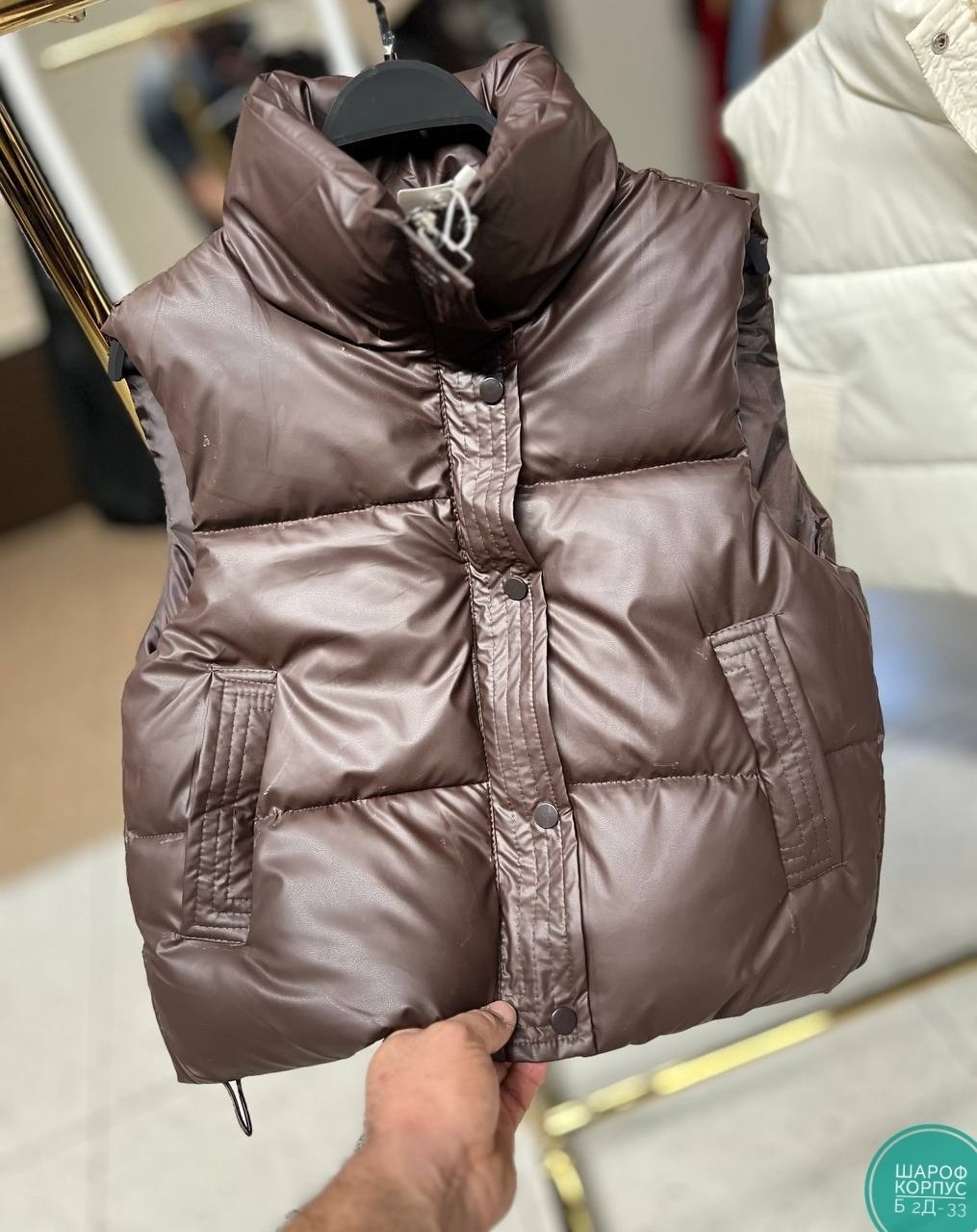 жилетка женская,жилет,жилет женский,теплый жилет,кожаный жилет