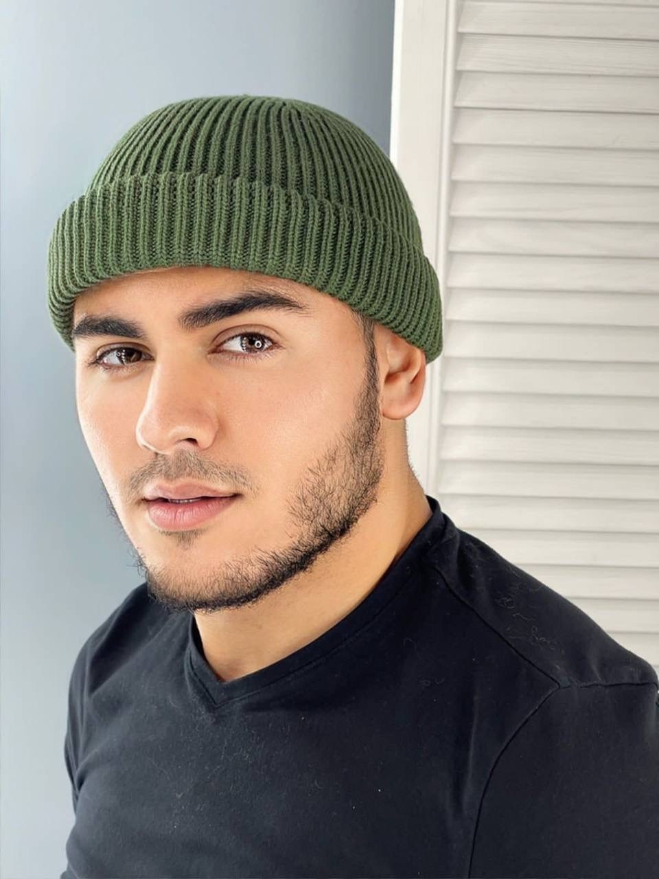 шапка бини унисекс,шапка мужская бини,шапка бини,короткая шапка бини,шапка бини докер мужская