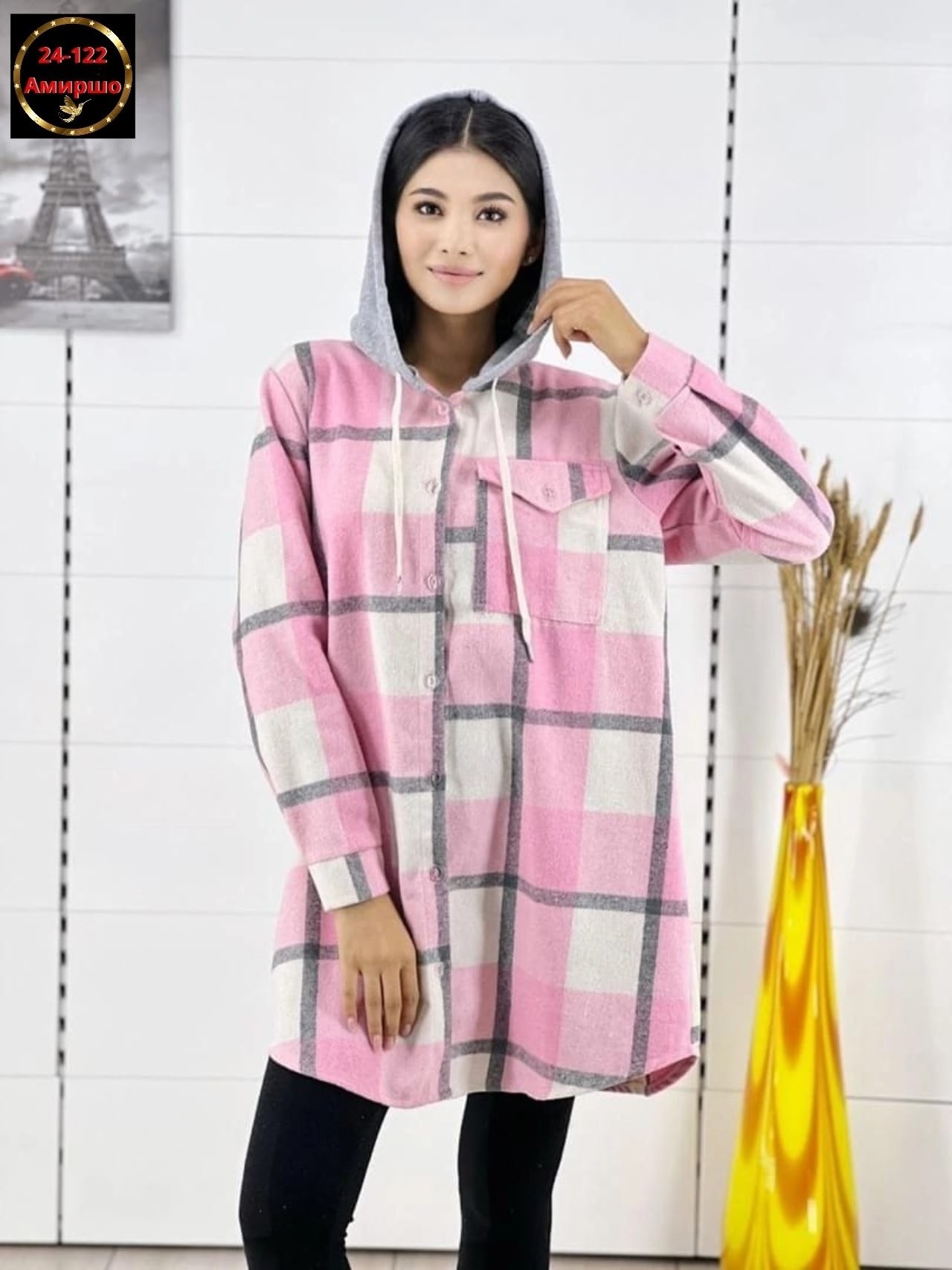 рубашка женская,рубашка туника,рубашка с капюшоном,рубашка