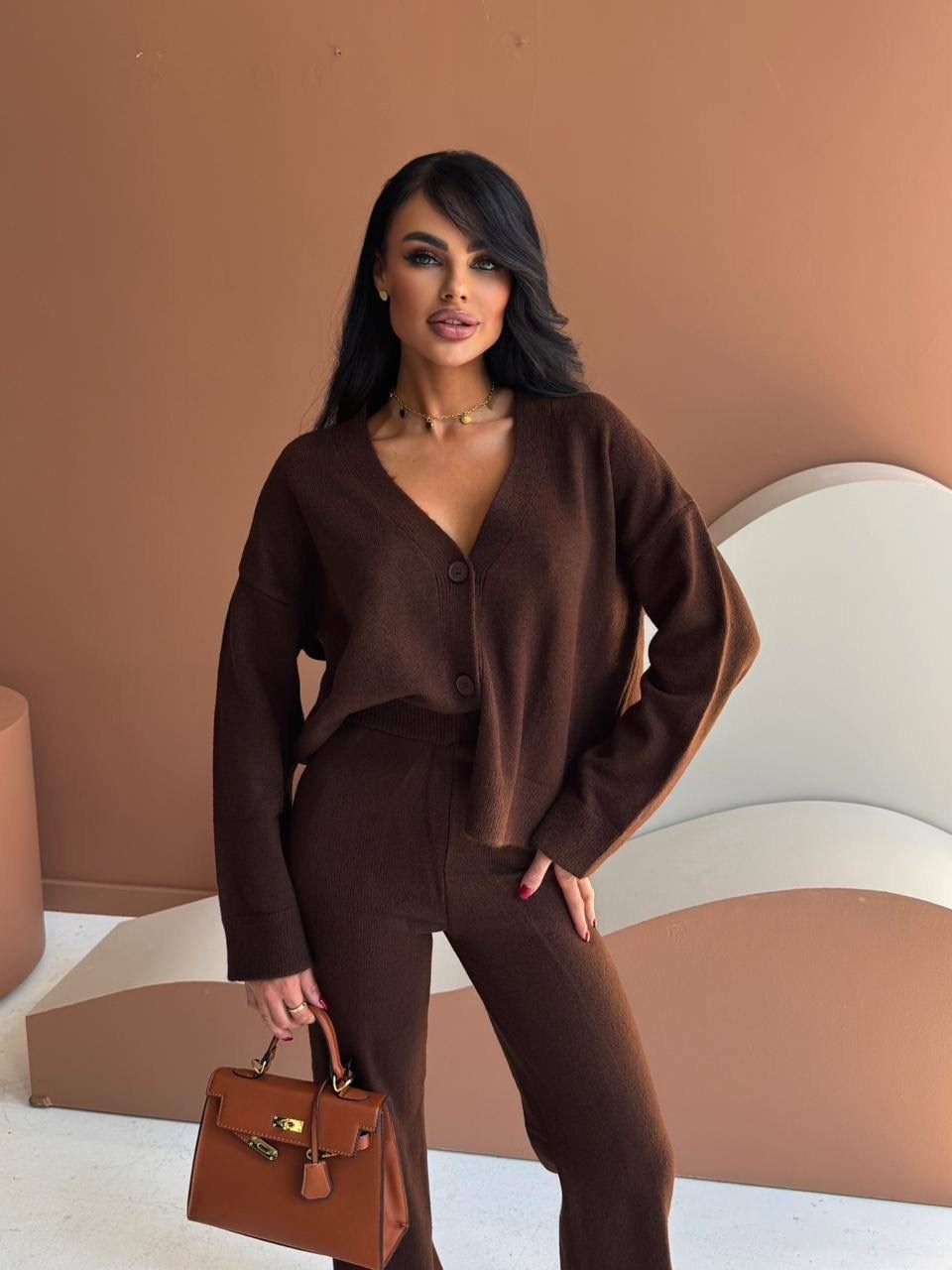 костюмы трикотажные,костюм с кардиганом,теплый костюм,костюмы классические,брючный костюм с кардиганом