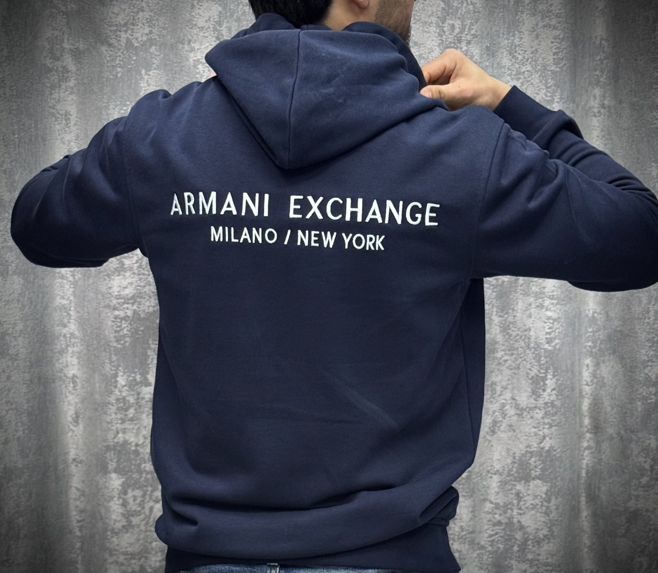 мужская толстовка armani exchange,толстовка с капюшоном на молнии armani exchange,кофта мужской,толстовка armani exchange толстовка,толстовка