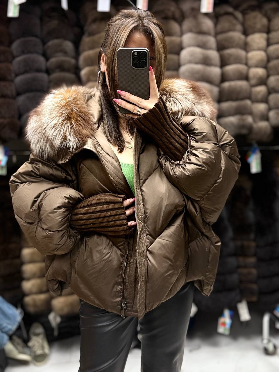 пуховики с натуральным мехом,пуховики с мехом,зимние куртки,пуховик повседневный,короткий пуховик