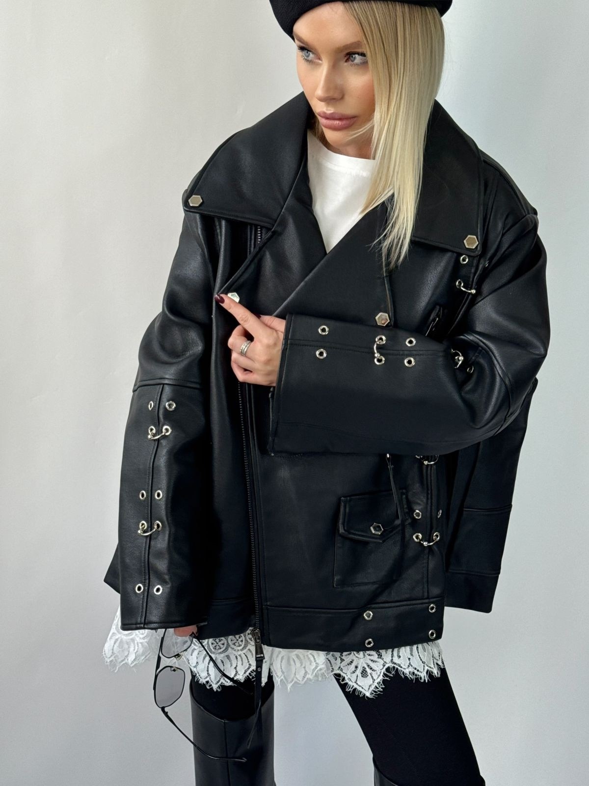 косуха женская кожаная куртка оверсайз,косуха куртка,кожаная куртка,косуха оверсайз кожаная,косуха