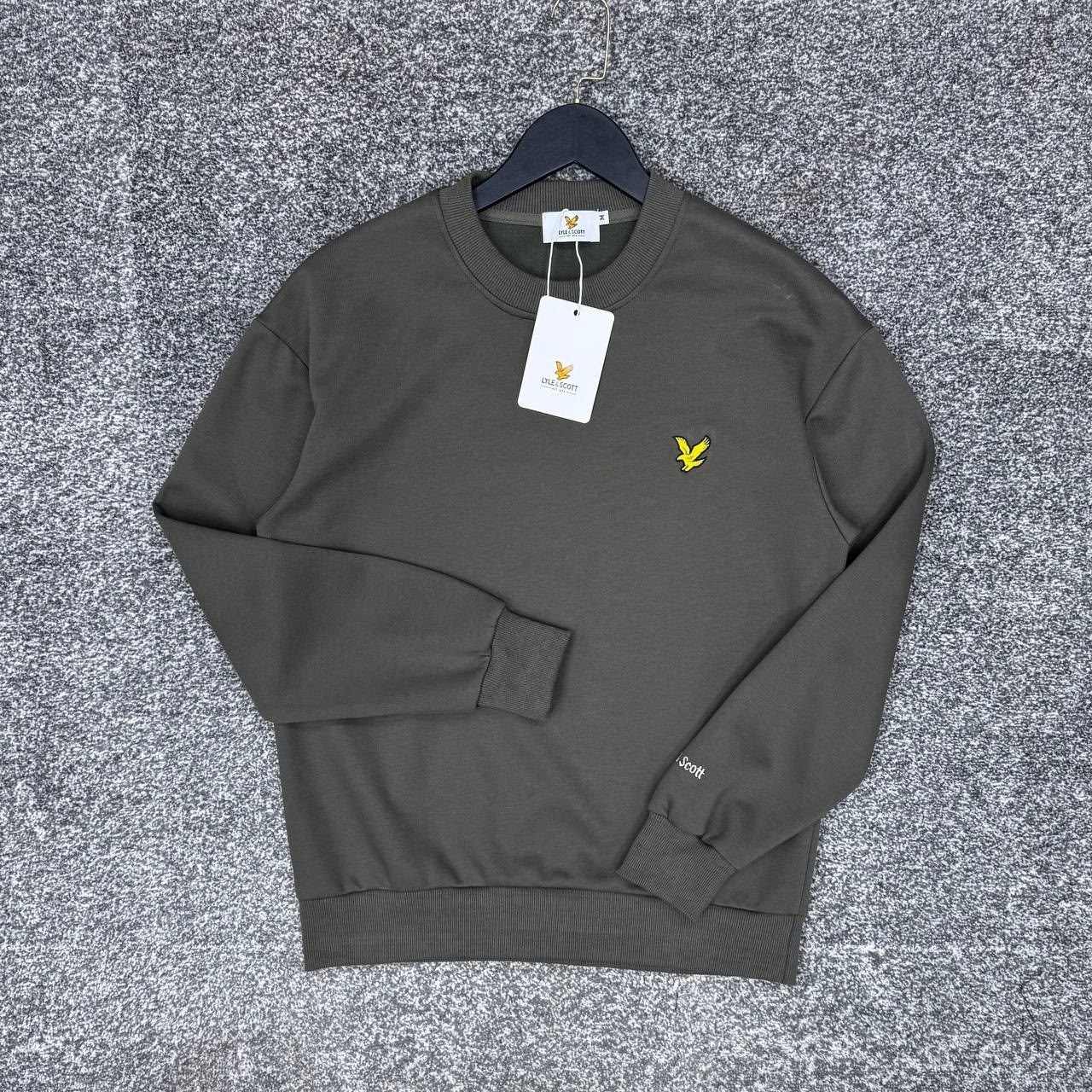 свитшот серый,мужские свитшоты,lyle scott кофта,свитшот мужская,кофта свитшот