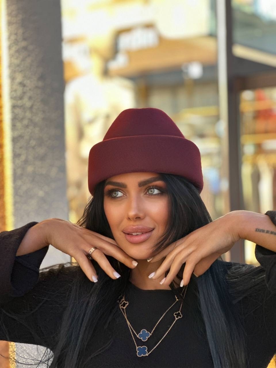 шапка женская бини,шапка женская,женская шапка трикотажная,певица алсу,алсу решетова