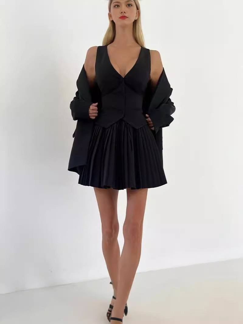 жилет и юбка,женские костюмы с юбкой,жилетка и юбка,приталенный жилет,женская жилетка