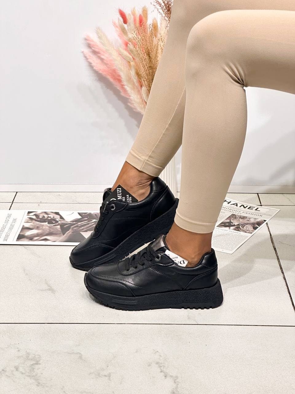 женские кроссовки,кроссовки черные женские,кроссовки для женщин,кожаные кроссовки,