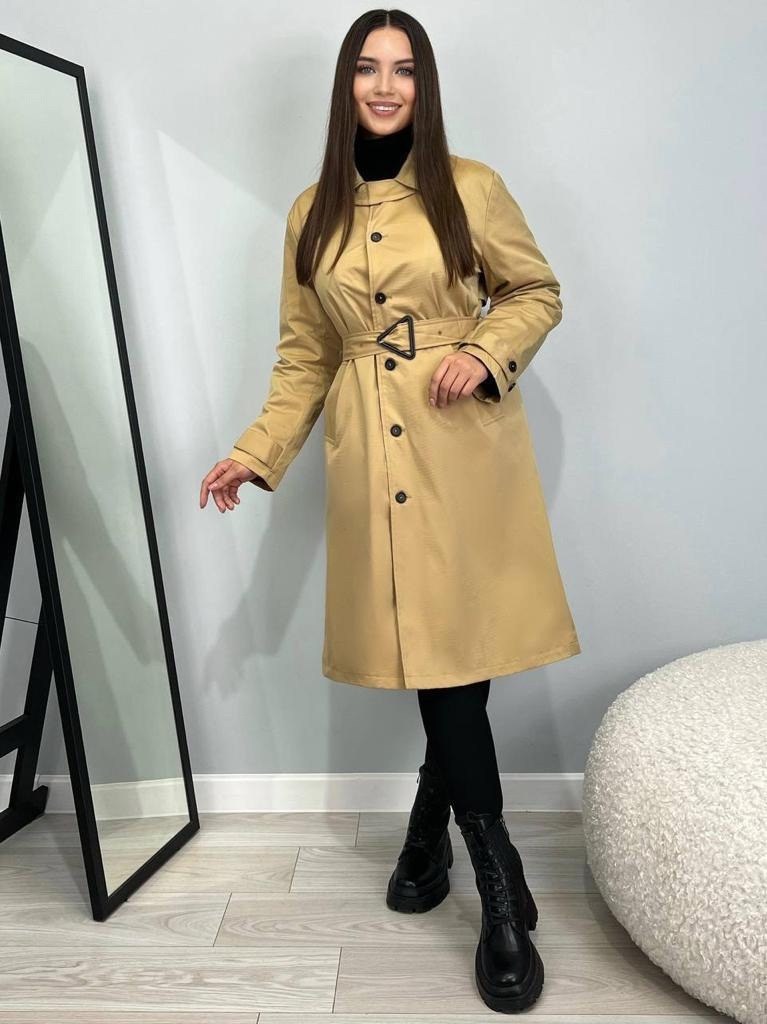 женский плащ,тренч плащ,тренчкот стильный удлиненный плащ,плащ тренч женский,бежевый плащ