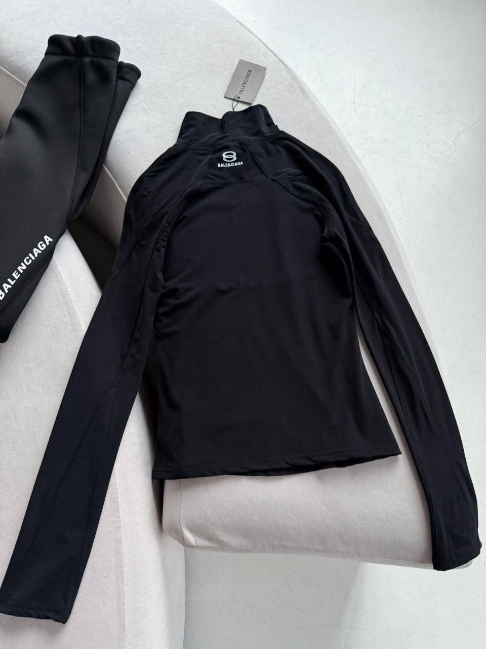 лонгслив balenciaga,модная ,комбинезон на флисе,женские комбинезоны,одежда для женщин