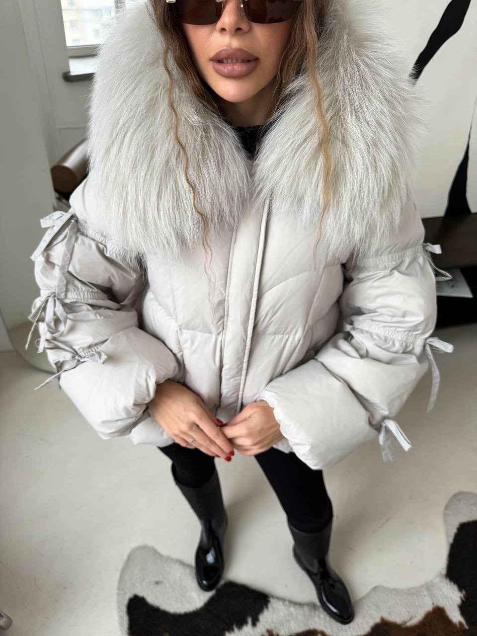 пуховики с натуральным мехом,куртка пуховик,куртка женская белая,зимние куртки,пуховики с мехом