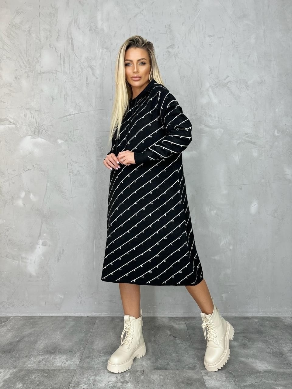 платье теплое,вязаное платье теплое,платье с капюшоном,теплая туника,платье вязаное