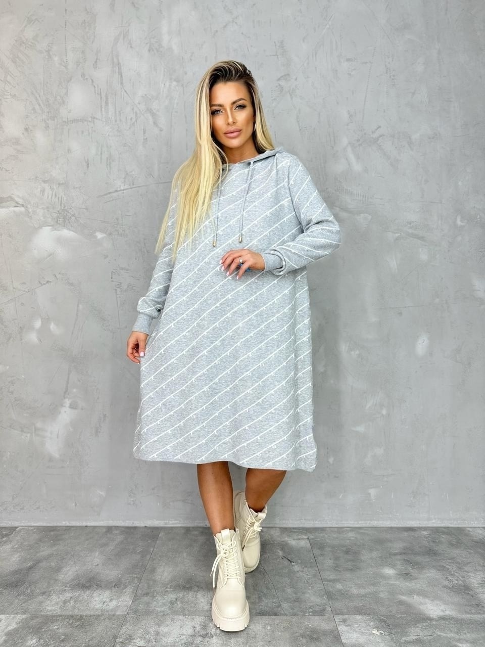 платье теплое,вязаное платье теплое,платье с капюшоном,теплая туника,платье вязаное