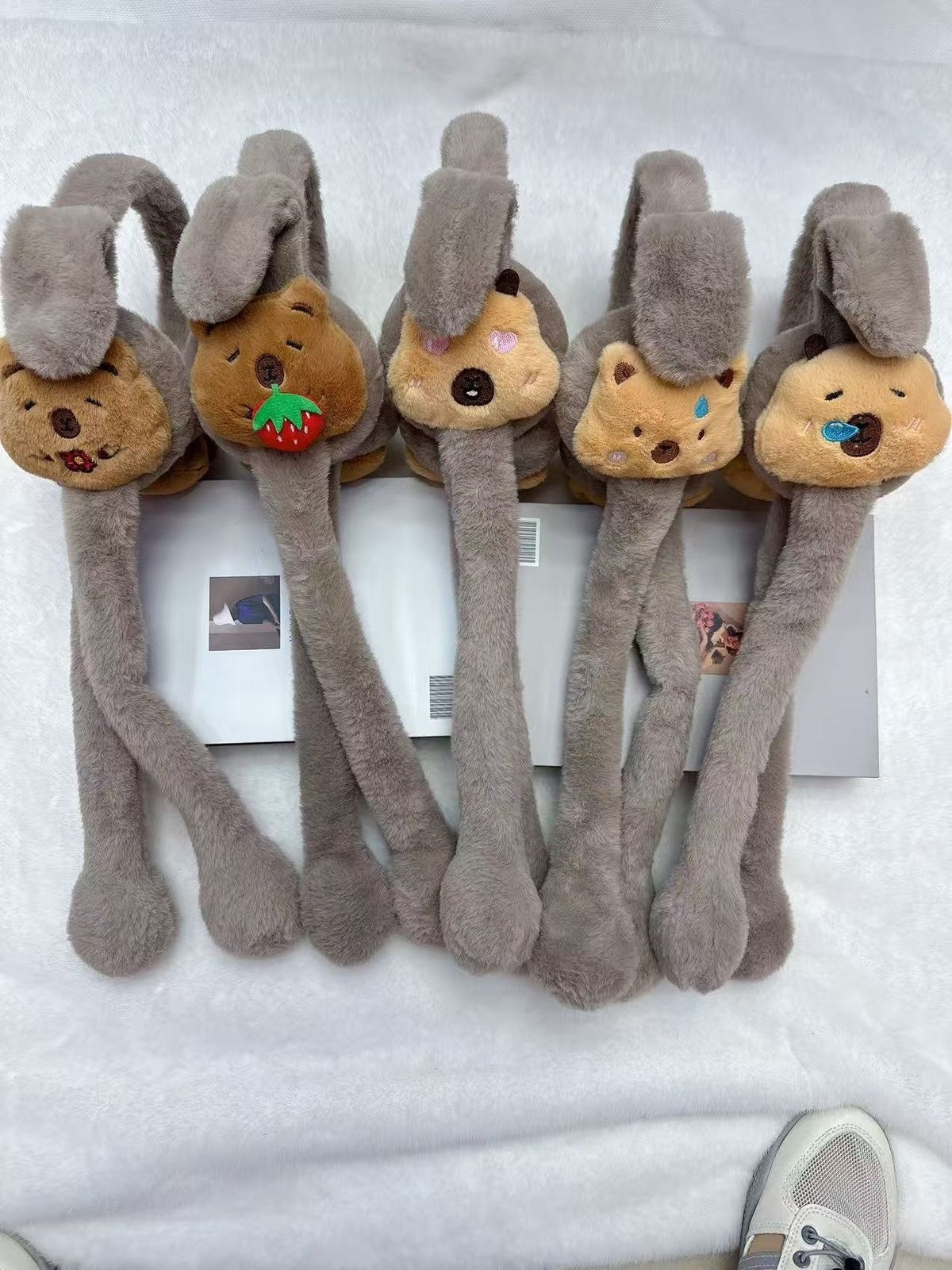 теплые наушники,игрушка,мягкие наушники,наушники меховые,наушники