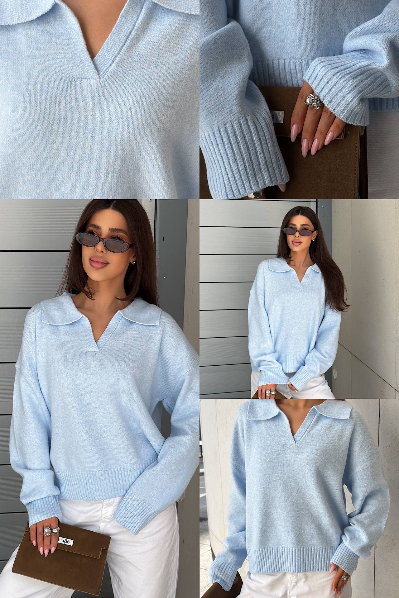 женский джемпер,джемпер,голубой джемпер,кофта женская,свитер джемпер