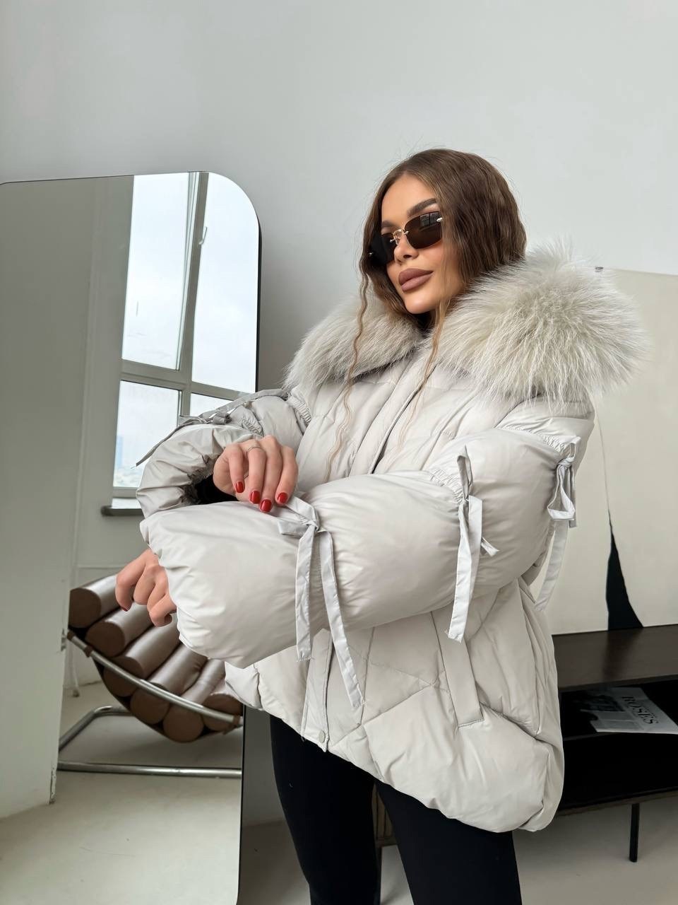 пуховики с натуральным мехом,куртка пуховик,куртка женская белая,зимние куртки,пуховики с мехом