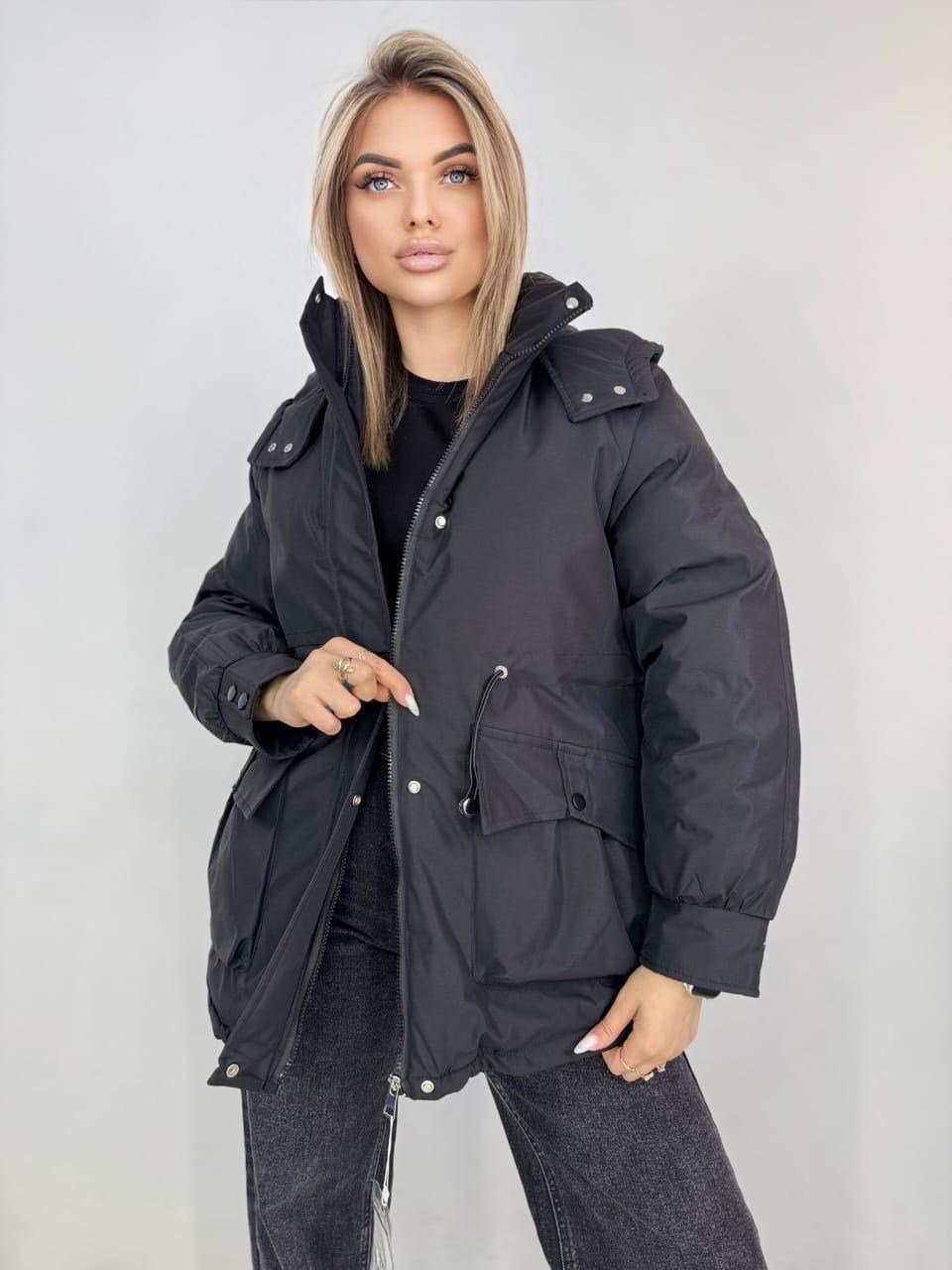 удлиненная куртка,куртка демисезонная с капюшоном оверсайз,куртка женская,куртка демисезонная,куртка демисезонная оверсайз