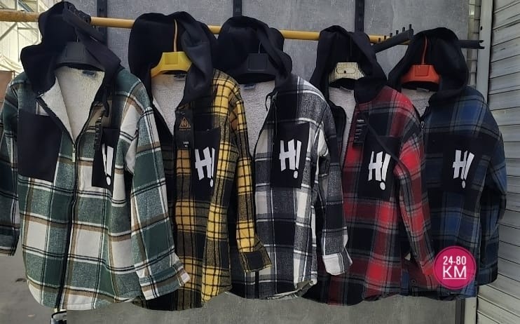 теплая рубашка,рубашка с капюшоном,рубашка теплая в клетку оверсайз,рубашка в клетку с капюшоном,рубашка в клетку теплая