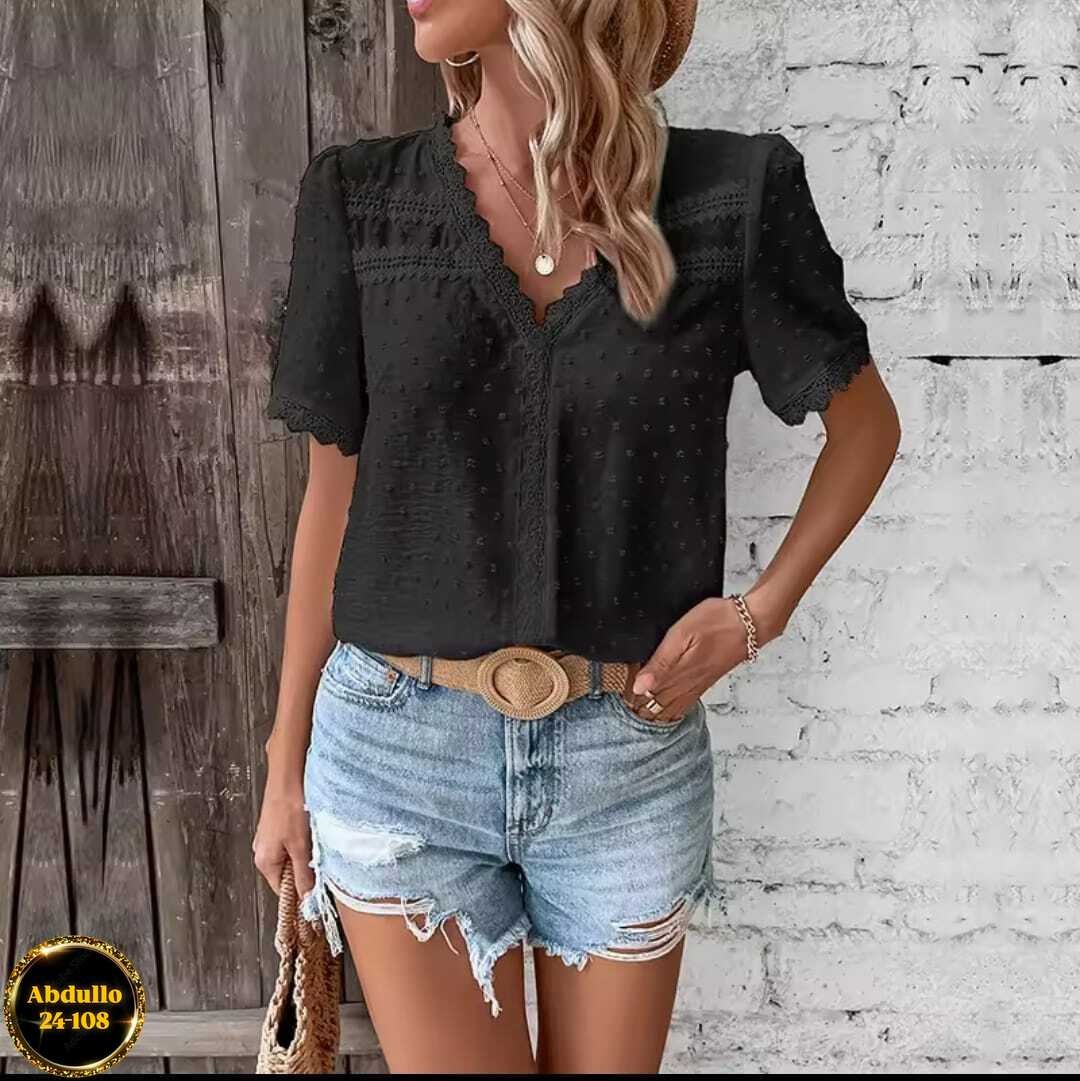блузка женская,yyfs женские модные повседневные однотонные блузки,блузка с кружевами,женская кружевная блузка,летние блузки