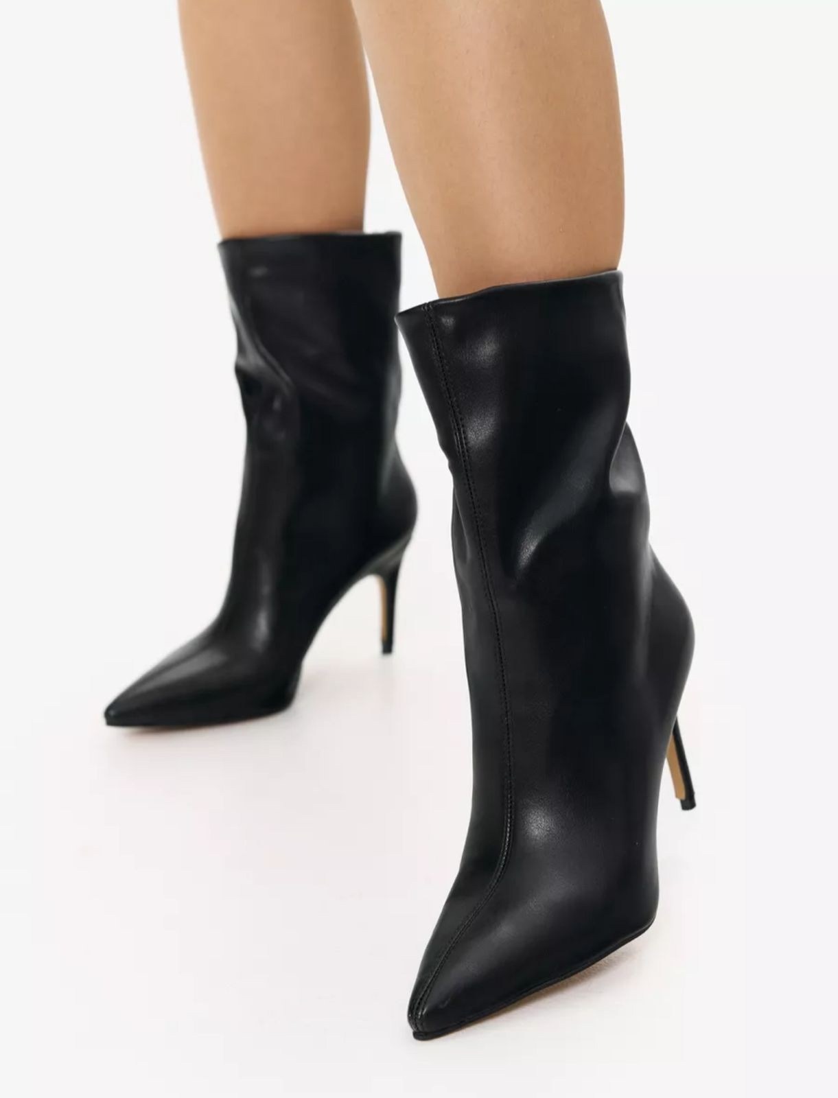 полусапоги,кожаные ботильоны,черные ботильоны,ботильоны модные,женские ботильоны