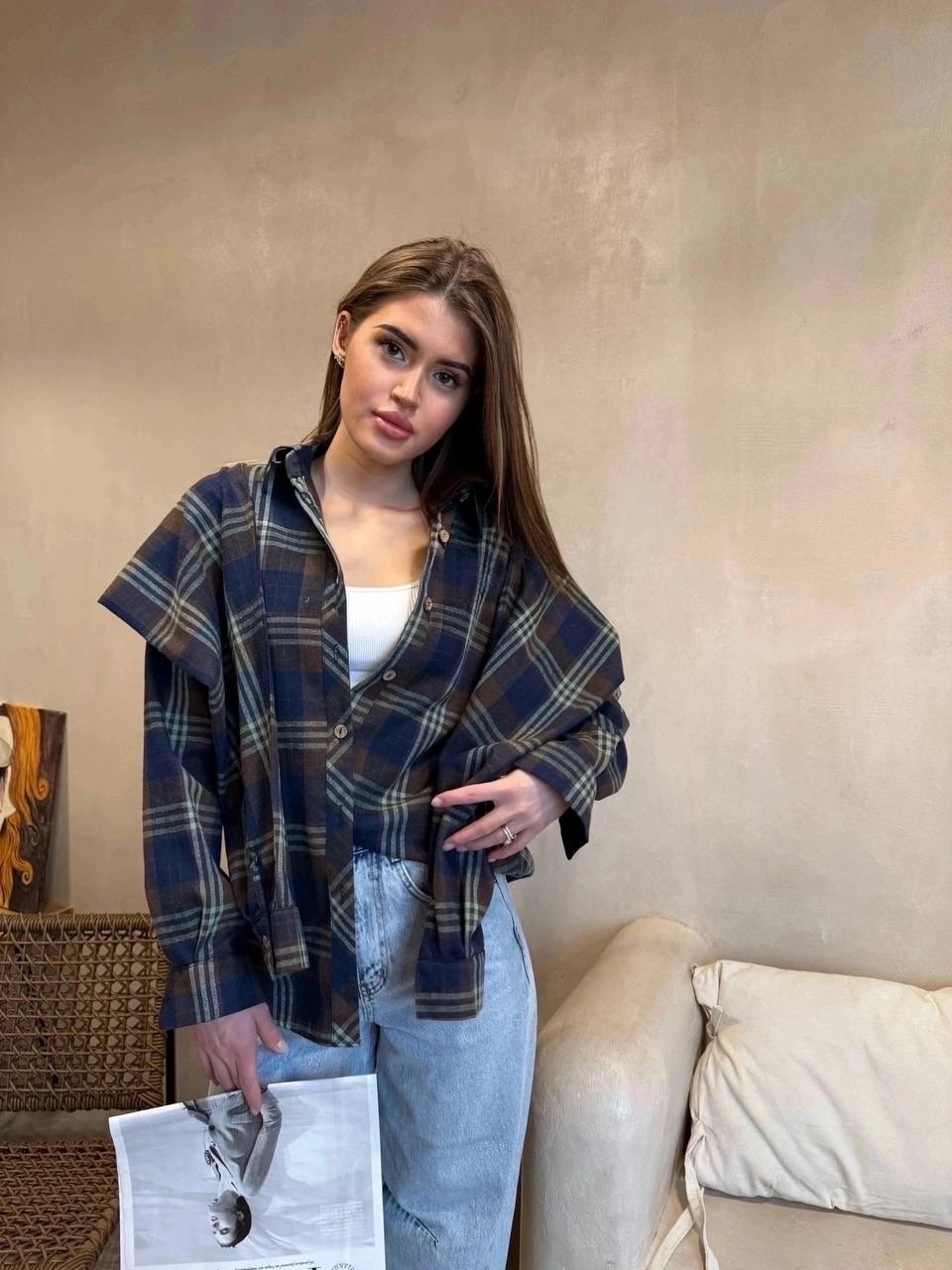 рубашка женская оверсайз в клетку,рубашка в клетку женская,рубашка клетка,рубашка оверсайз в клетку,рубашка в клетку оверсайз удлиненная
