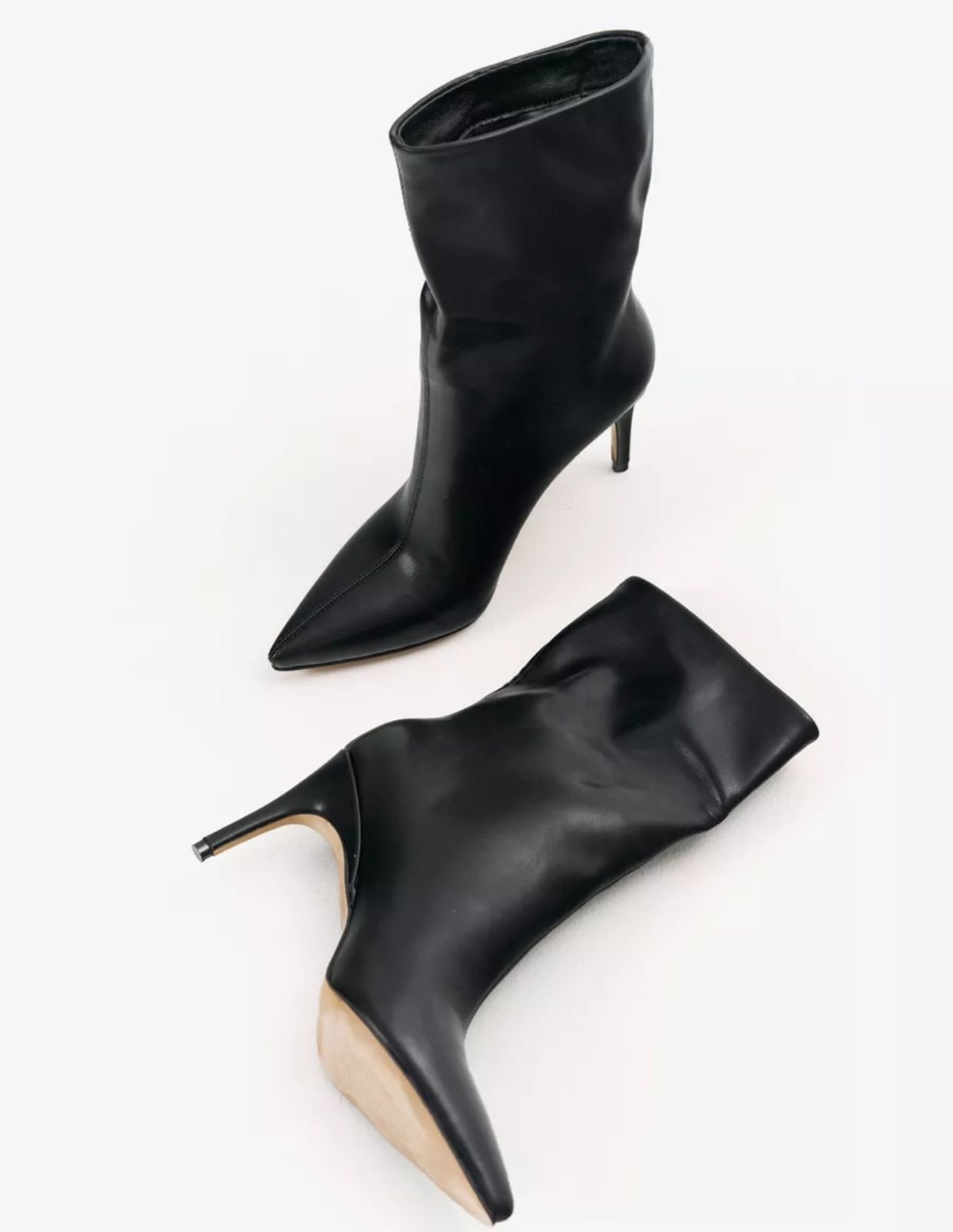 полусапоги,кожаные ботильоны,черные ботильоны,ботильоны модные,женские ботильоны