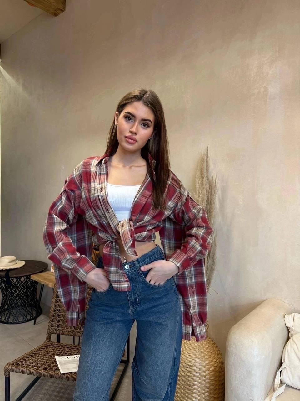 рубашка женская оверсайз в клетку,рубашка в клетку женская,рубашка клетка,рубашка оверсайз в клетку,рубашка в клетку оверсайз удлиненная