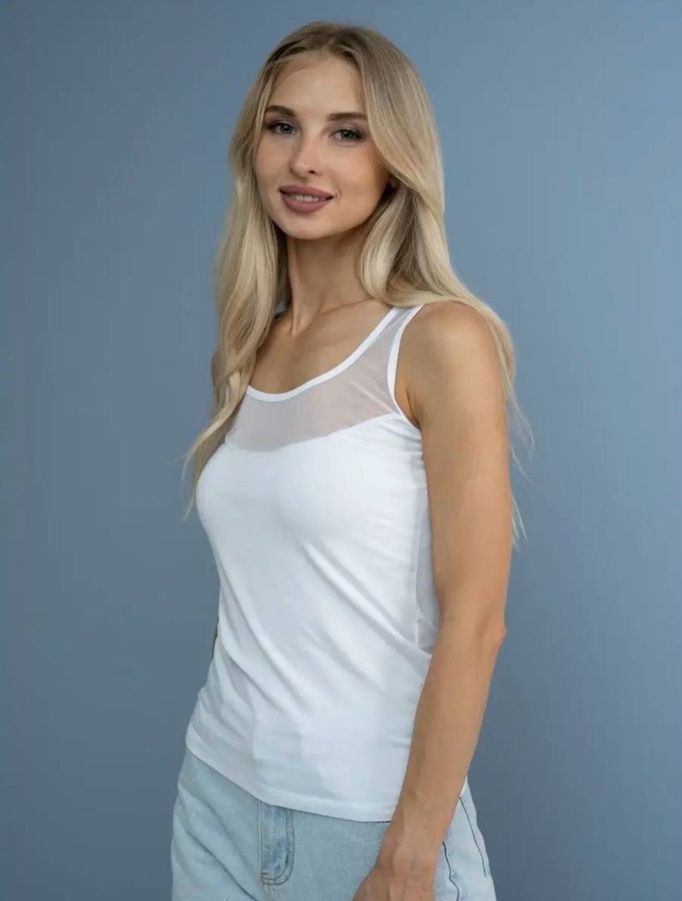 женская майка,топ женская майка,женская бельевая майка,майки бельевые женские с кружевом,майка женская белая