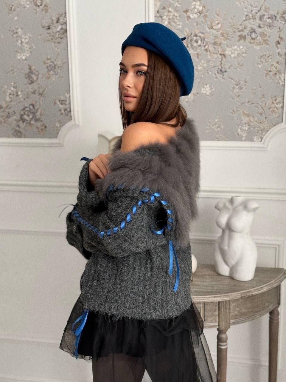 вязаные кардиганы,кардиган,кардиган женский,джинсовка с мехом,укороченный кардиган