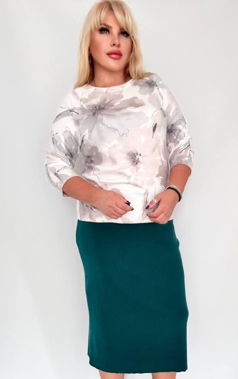 юбка трикотажная,блуза,модные блузы,блуза большие размеры,кофта женская
