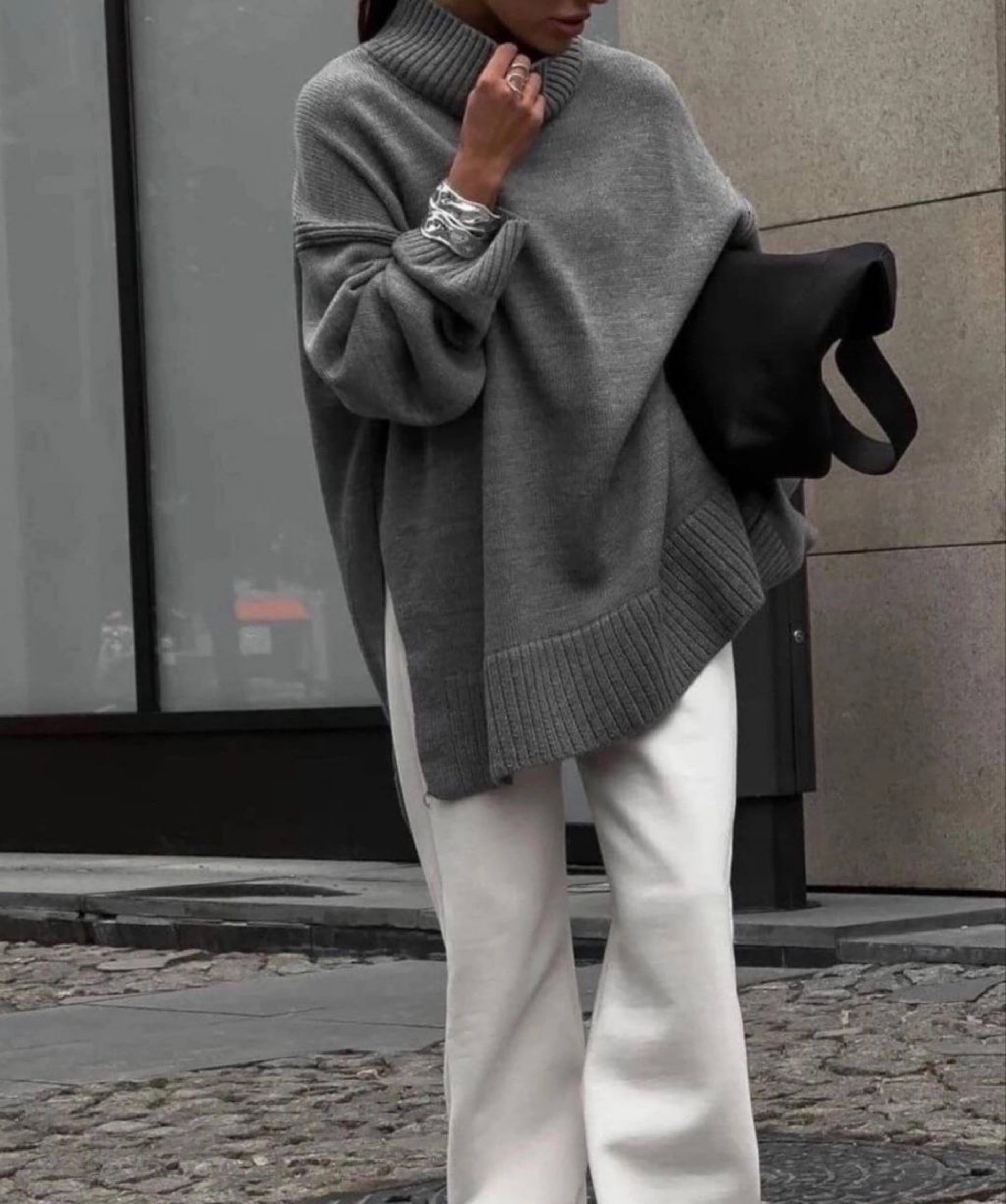 свитер длинный оверсайз вязаный,свитер оверсайз с горлом удлиненный,удлиненный свитер оверсайз,вязаный свитер оверсайз с горлом теплый,свитер вязаный женский оверсайз