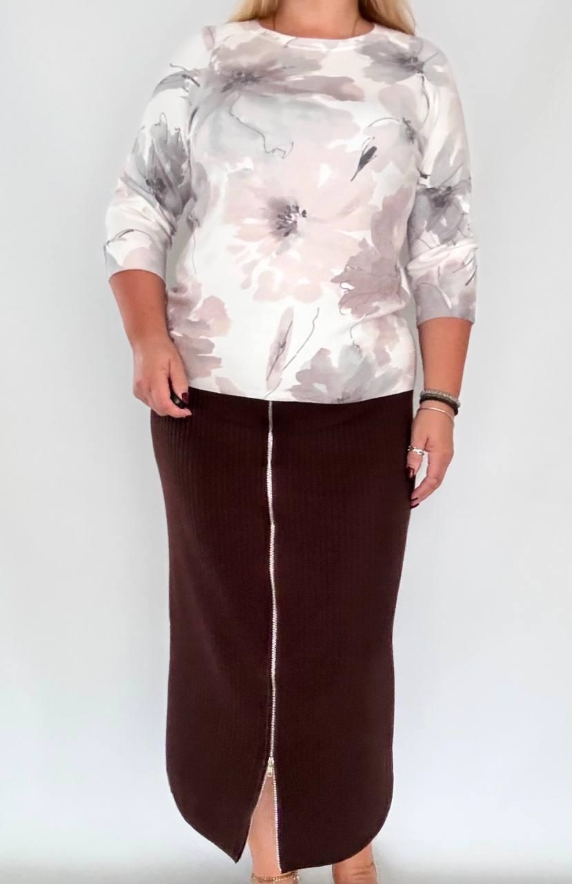 кофта юбка,трикотажная юбка,юбки женские,юбки больших размеров,женские костюмы с юбкой