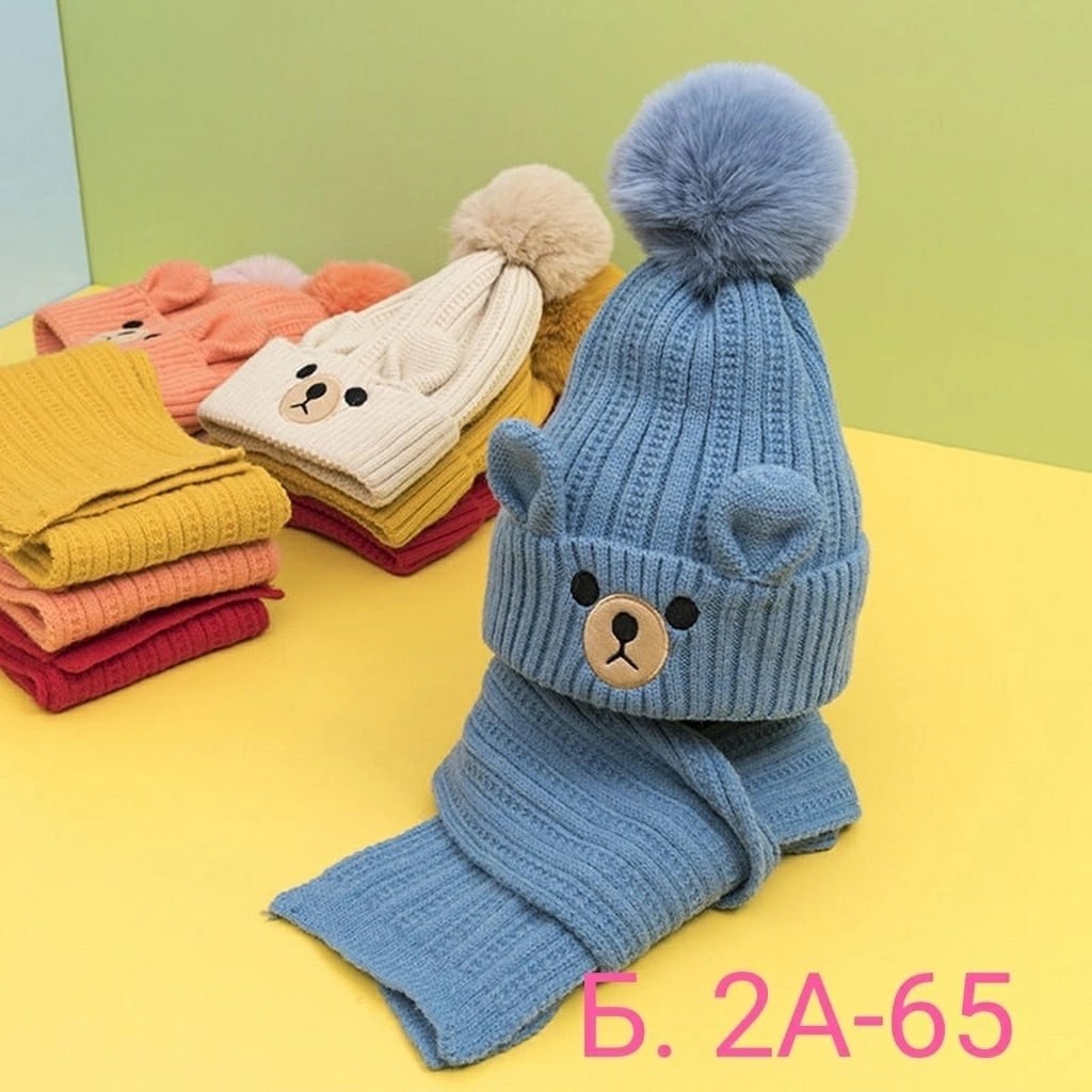 комплект шапка шарф,шапка детская с шарфом,шапка шарф для девочки,шапка и шарф для ребенка,комплект из шапки и шарфа