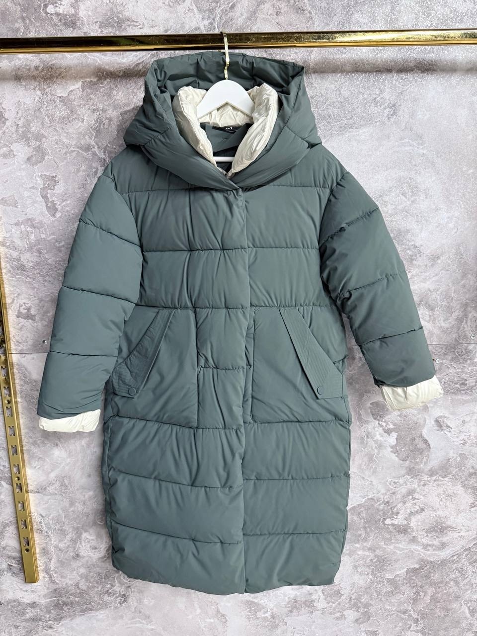 пуховик двусторонний,бежевый пуховик,зимние куртки,пуховики женские,пуховик с капюшоном