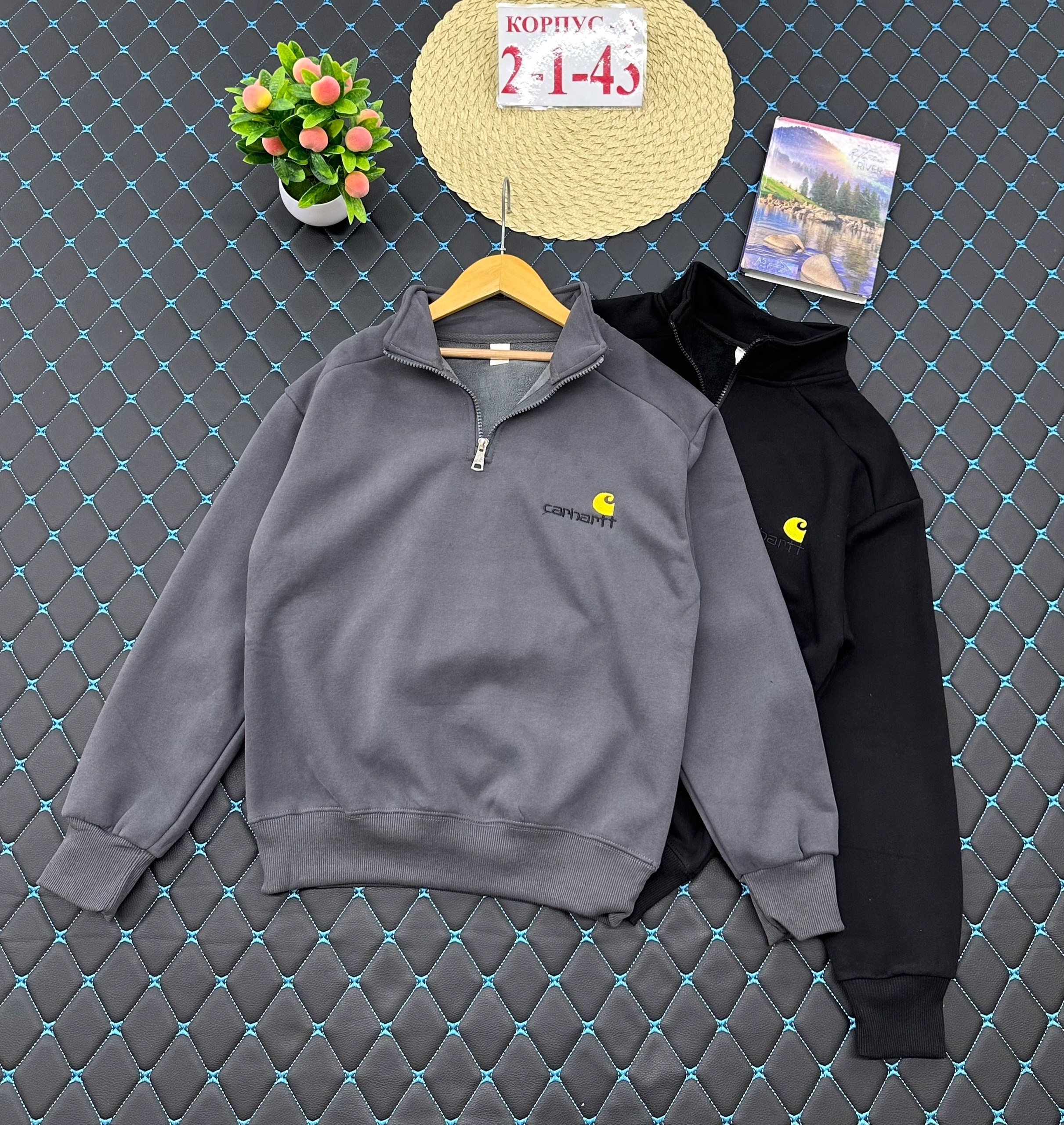 мужской свитшот,кофта с замком,carhartt кофта,мужская кофта,толстовки для мужчин