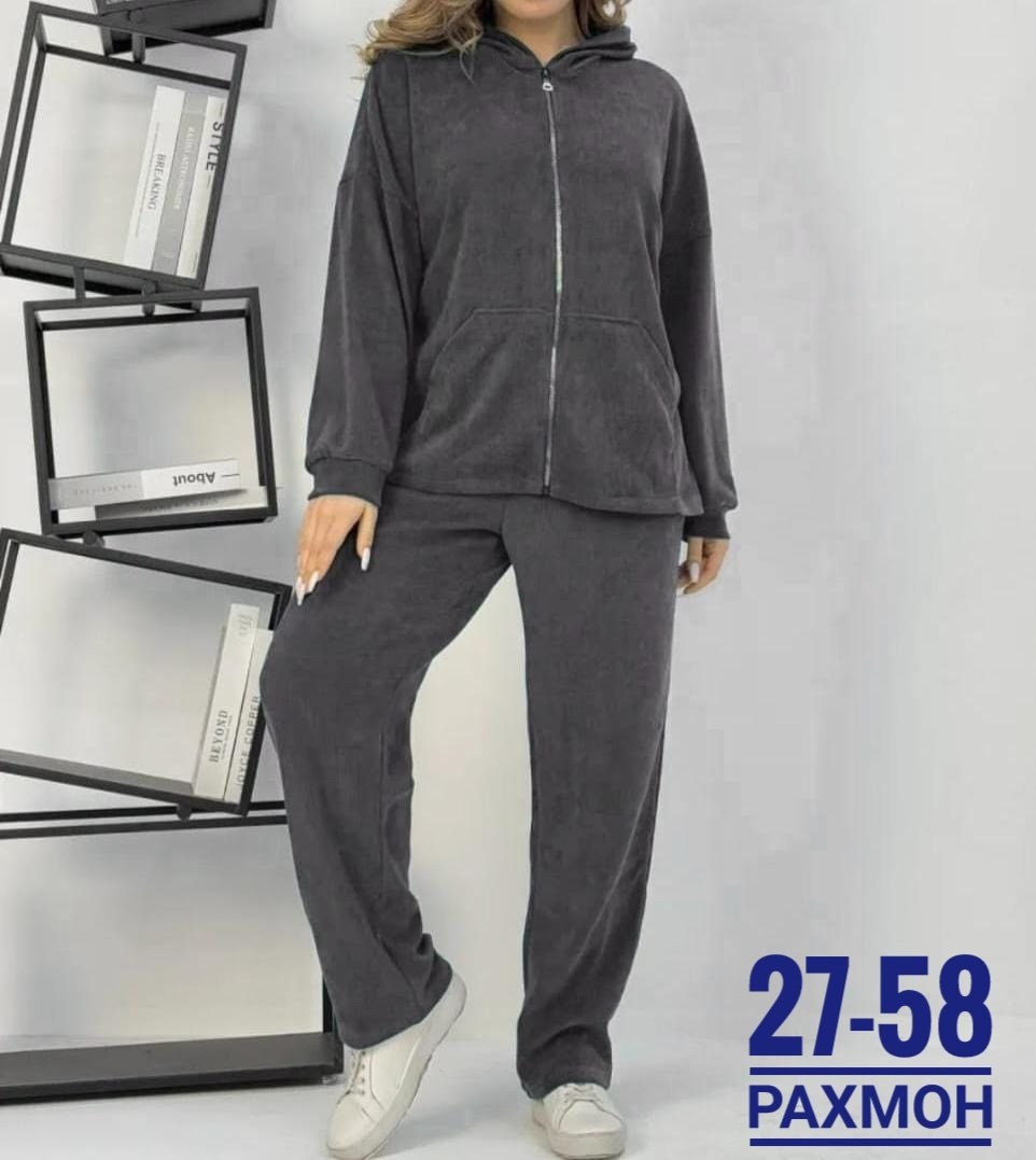 orhida костюм спортивный велюровый толстовка и брюки палаццо,велюровые костюмы,велюровый спортивный костюм женски,костюм женский велюровый,костюмы спортивные велюровые