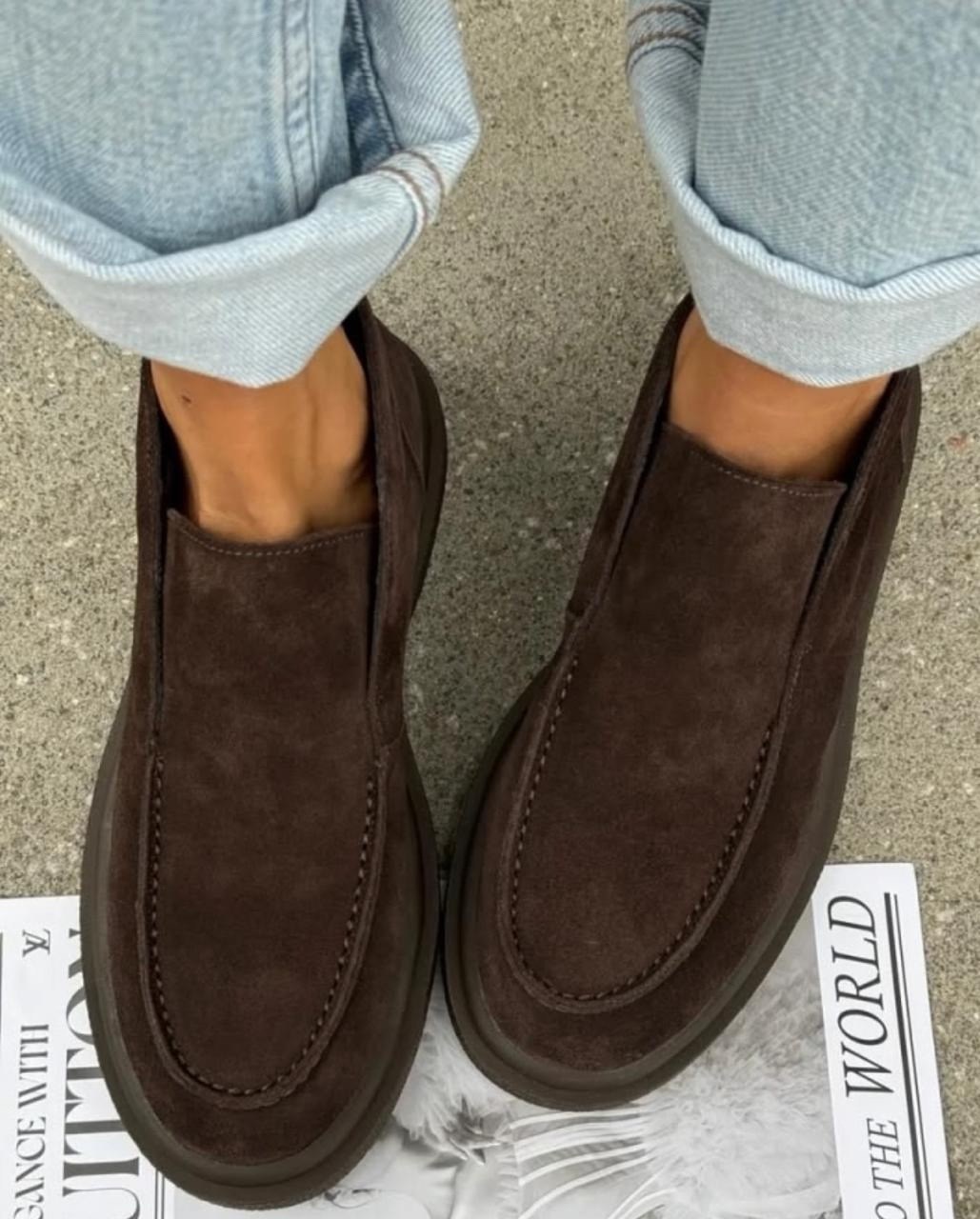 ,лоферы замшевые,лоферы женские замшевые,замшевые ботинки, женская