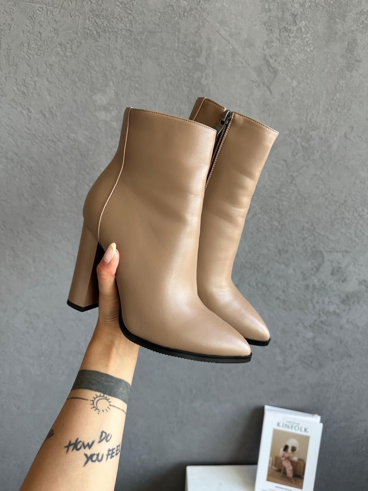 бежевые ботильоны,ботильоны женские,демисезонные ботильоны,женские ботильоны из натуральной кожи,стильные ботильоны