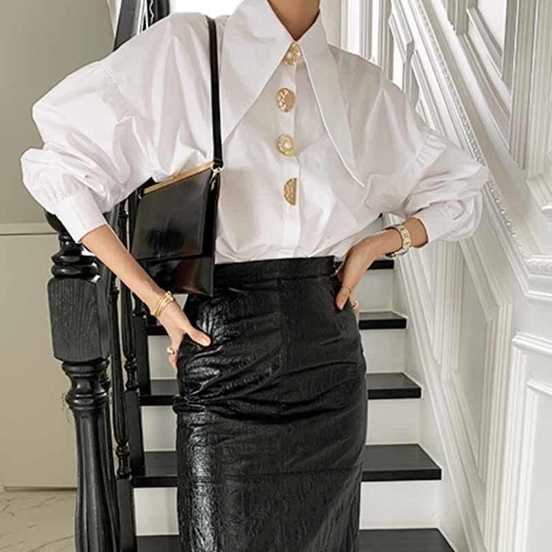 шикарные блузки,блузка с воротником,рубашка с острым воротником,белая рубашка женская,рубашка с рукавами фонариками