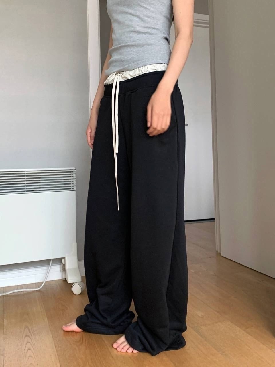 широкие брюки,брюки женские с широкими штанинами в корейском стиле,модные брюки,брюки с широкими штанинами,прямые брюки