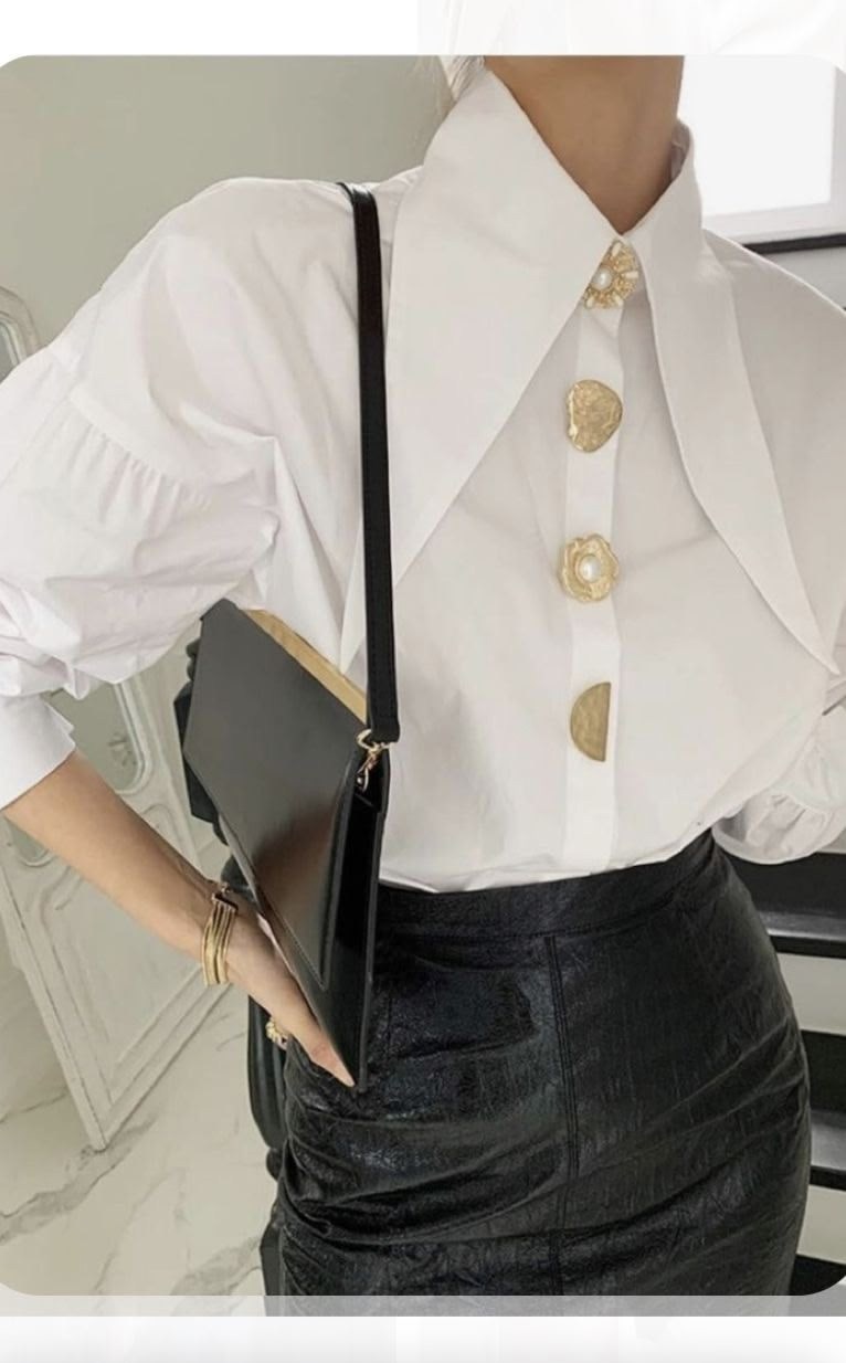 шикарные блузки,блузка с воротником,рубашка с острым воротником,белая рубашка женская,рубашка с рукавами фонариками