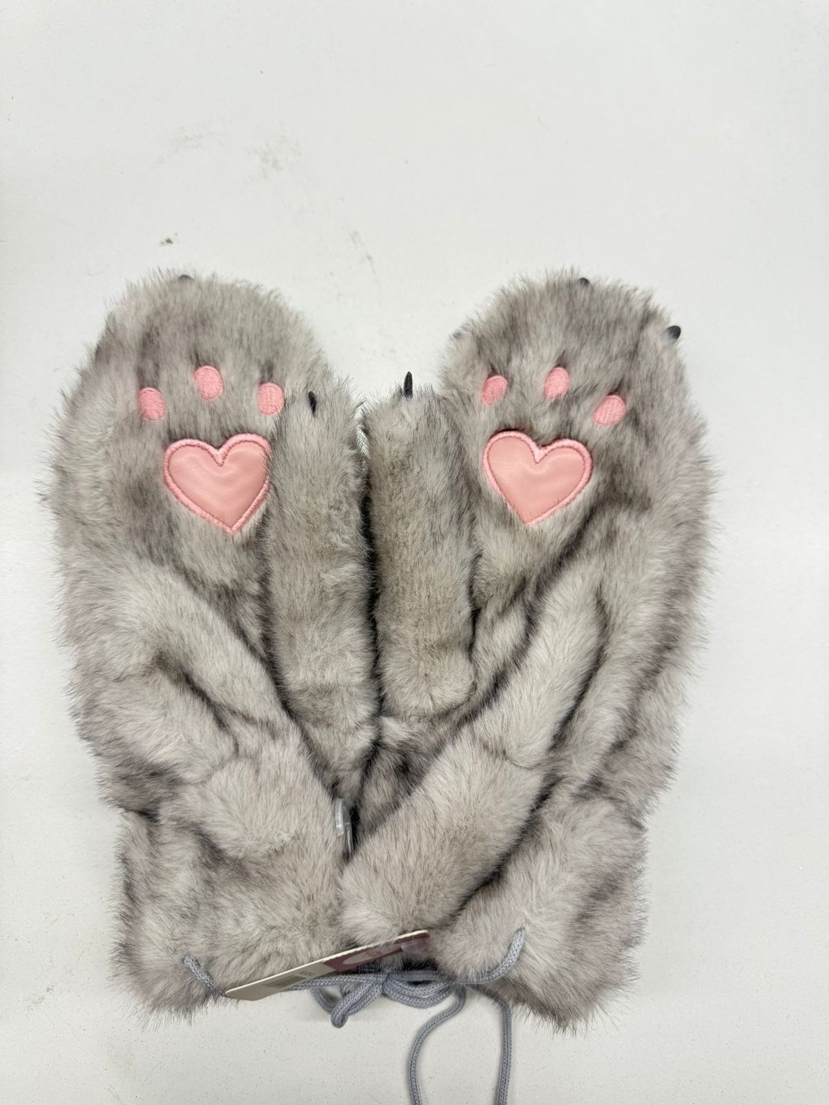 варежки кошачьи лапки,перчатки кошачьи лапки,варежки лапки женские,плюшевые варежки,теплые перчатки