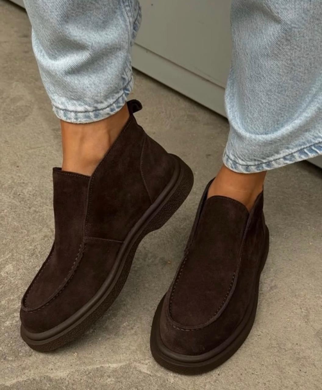 ,лоферы замшевые,лоферы женские замшевые,замшевые ботинки, женская