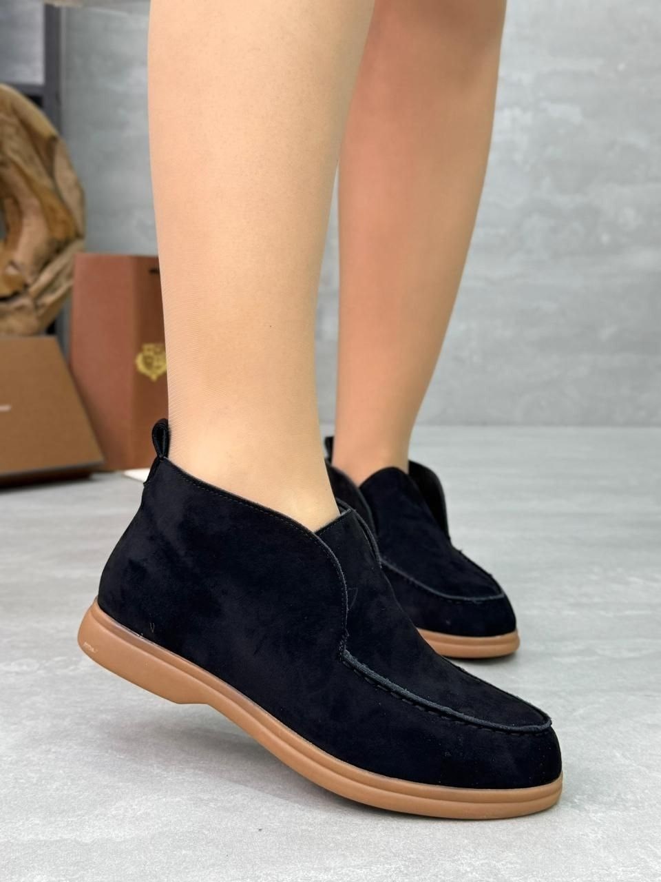 ,лоферы замшевые высокие,замшевые ботинки,лоферы женские замшевые,лоферы женские замшевые черные