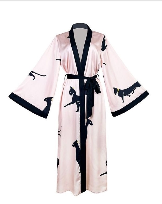 халат шелковый кимоно,женские халаты,халат атласный,женский халат fdfklak,халат шелковый